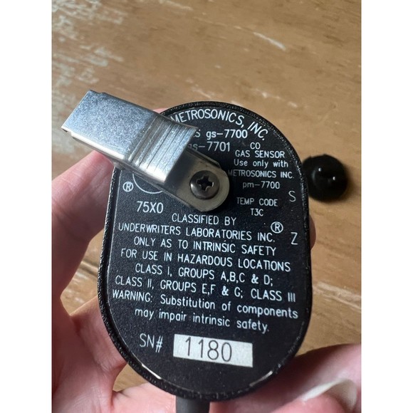 Metrologger by Metrosonics Inc. Series GS-7700 GS-7701 Tool Toxic Gas Monitor - Picture 4 of 6